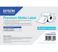 Epson Rollo de etiquetas, Papel normal, 210x297mm