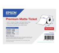 Epson - Rollo de Premium Matte Ticket, 80 mm x 50m