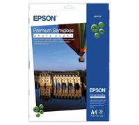 Epson Premium Semigloss 20 Blatt Papel Blanco Original C13S041332