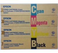 Epson S050038/S050039/S050040/S050041 Tóner Original Aculaser C7000/C8500/