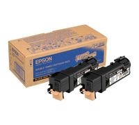 Epson S050631 pack 2x toner negro (original)