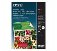 Epson S400059 papel foto doble cara de inyección de tinta | 140 g | A4 | 50 hojas