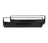 Epson SIDM Black Ribbon Cartridge - Cinta de impresoras matriciales, dualpack (C13S015646) LQ-350/300+/300+II, Negro, 2500000 caracteres, Negro, Epson)