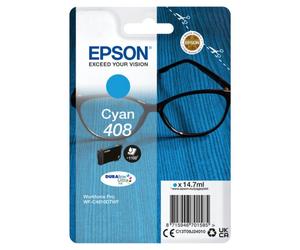 Epson Singlepack Cyan 408 DURABrite Ultra Ink (C13T09J24010)