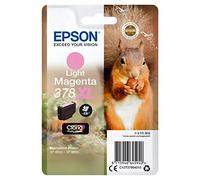 Epson Singlepack Light Magenta 378XL Claria Photo HD Ink - Cartucho de tinta para impresoras (Original, Tinta a base de pigmentos, Magenta claro, Epson, Expression Photo XP-8500, XP-8505, 1 pieza(s))