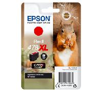 EPSON Singlepack ROJO 478XL Claria Photo HD Ink ardilla C13T04F54010