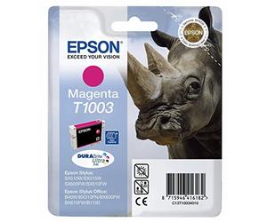 Epson Singlepack T1003 DURABrite Ultra Ink, Magenta
