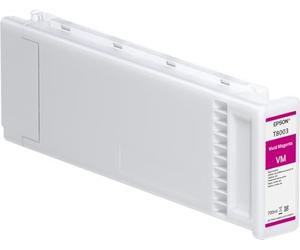 Epson Singlepack Vivid Magenta T80030N UltraChrome PRO 700ml (T8003 VIVID MAGENTA INK CART - 700ML)