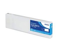 Epson SJIC30P[C]: Ink cartridge for ColorWorks C7500G [Cyan] (SJIC30P[C] INK CARTRIDGE CYAN - COLORWORKS C7500G)