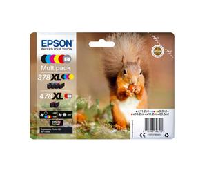 Epson Squirrel Multipack 6-colours 378XL / 478XL Claria Photo HD Ink