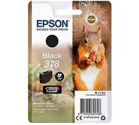 Epson squirrel singlepack black 378 claria photo hd ink
