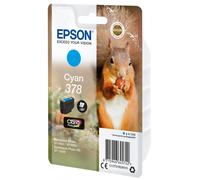 Epson - Squirrel Singlepack Cyan 378 Claria Photo HD Ink