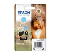 Epson Squirrel Singlepack Light Cyan 378XL Claria Photo HD Ink