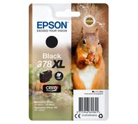 Epson Squirrel Singlepack Negro 378XL Claria Photo HD Tinta
