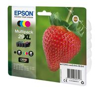 Epson Multipack 29XL Strawberry, cartuchos de tinta originales XL de alto rendimiento, 4 colores negro, cian, magenta, amarillo