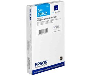 EPSON T04C2 C13T04C24N CIAN TINTA - 1700 PAGES | PARA WORKFORCE PRO WF-C8190D3TWC