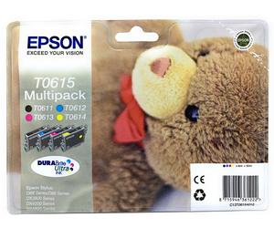 Epson T0611 T0612 T0613 T0614 Kit 4 Colores D88/DX3800/ DX3850/DX4250/DX4800/