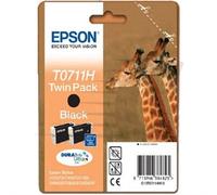 Epson Giraffe Doble juego de cartuchos Negro T0711H Tintas DURABrite Ultra