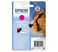 Epson T0713 Cheetah Magenta, Genuine, DURABrite Ultra Ink