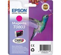 Epson T0803 Magenta Hummingbird Genuine Ink, Claria Photo HD Ink Cartridge