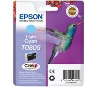 Epson T0805 Cartucho de tinta Cian (claro) Original C13T08054011