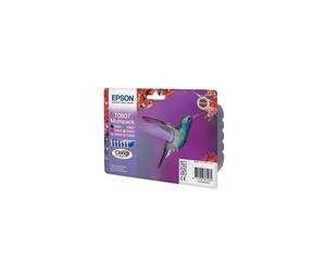 EPSON T0807 C13T08074021 NEGRO/COLOR TINTA - 2795 PÁGINAS PARA STYLUS PHOTO P50