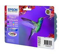 Epson T0807 multipack 6 cartuchos (originales)