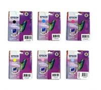 Epson T0807 pack n+c+m+a+cc+cm