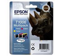 INK-JET EPSON STYLUS OFFICE T1006 B40W / BX600FW / SX600FW MULTIPACK 3 COLORES