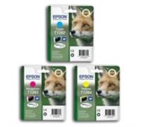 Epson T1286 Pack 3 Cartuchos de tinta color 1282/3/4