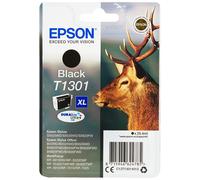 Epson T1301XL Black Stag Genuine High Yield DURABrite Ultra Ink Cartridge