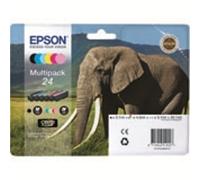 Epson Elephant Multipack 6-colours 24 Claria Photo HD Ink