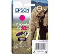 Epson T2433 Magenta Ink Cartridge 24XL w/Alarm, C13T24334022 (24XL w/Alarm)