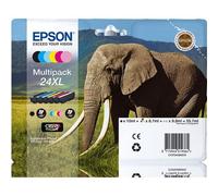 Epson Elephant Multipack 6-colours 24XL Claria Photo HD Ink