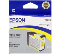 Epson T5804 Cartucho de tinta amarillo Original C13T580400