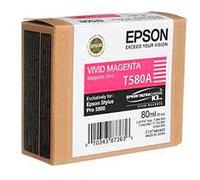 Epson T580A cartucho magenta vivo (original)