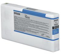 EPSON T6532 Cartucho De Tinta Cian 200 Ml C13T653200 Para Stylus Pro 4900