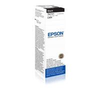 Epson T6731 botella de tinta negra (original)