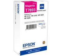 Epson C13T789340 - Tóner para impresoras láser, 4000 páginas, Color Magenta, Ya Disponible en Amazon Dash Replenishment