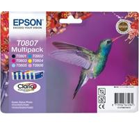 Epson T0807 multipack 6 cartuchos (originales)