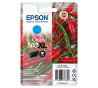Epson - 503XL cartucho de tinta 1 pieza(s) Original Alto rendimiento (XL) Cian - C13T09R24020