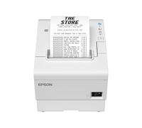 EPSON TM T88VII (111A0) - Belegdrucker - Thermozeile - Rolle (7,95 cm) - 180 x 180 dpi - bis zu 500 mm/Sek, USB 2,0, LAN, seriell, USB 2,0-Host - Cutter - weiß Marca