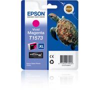 Epson turtle cartucho t1573 magenta vivo
