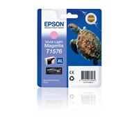 Epson Turtle Cartucho T1576 magenta claro vivo
