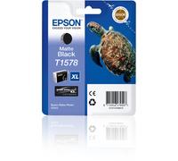 Epson turtle cartucho t1578 negro mate