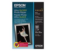 Epson Papel fotográfico S041943 Ultra Glossy 300 gramos 10 x 15 cm 50 hojas