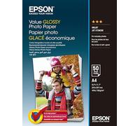 Epson Value Glossy Photo Paper Papel fotográfico, 183 g/m², Multicolor, Inyección de tinta, A4 (210×297 mm) (2644547)