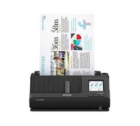 Epson Workforce ES-C380W Escáner de documentos compacto inalámbrico de escritorio con escaneo de 2 lados y alimentador automático de documentos (ADF) para PC y Mac