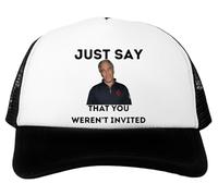 Epstein Simplemente di Que no estabas invitado Gorra De Béisbol Infantil Unisex Blanca Ajustable Adjustable White Unisex Kid Baseball Cap