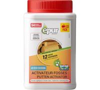 Epur - Activador de fosas 12 Meses de Tratamiento, previene anegamientos, Tapones de Tanques sépticos, Elimina Malos olores, 1,5 kg